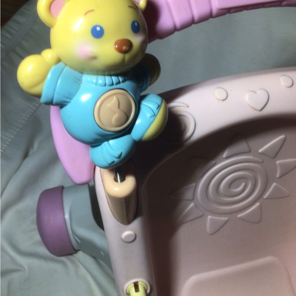 2007 Mattel Fisher Price Pretend Play Baby Doll Stroller W/ Sound toddler toy - Picture 3 of 5